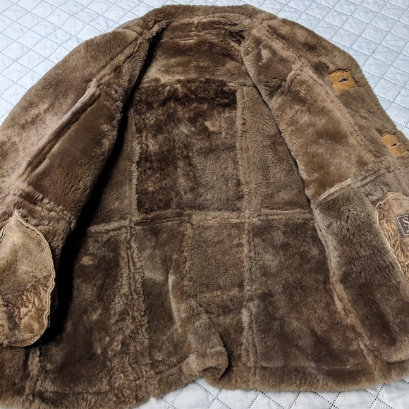 Vintage Sears Men's XL Leather Jacket - Picture 2 of 8